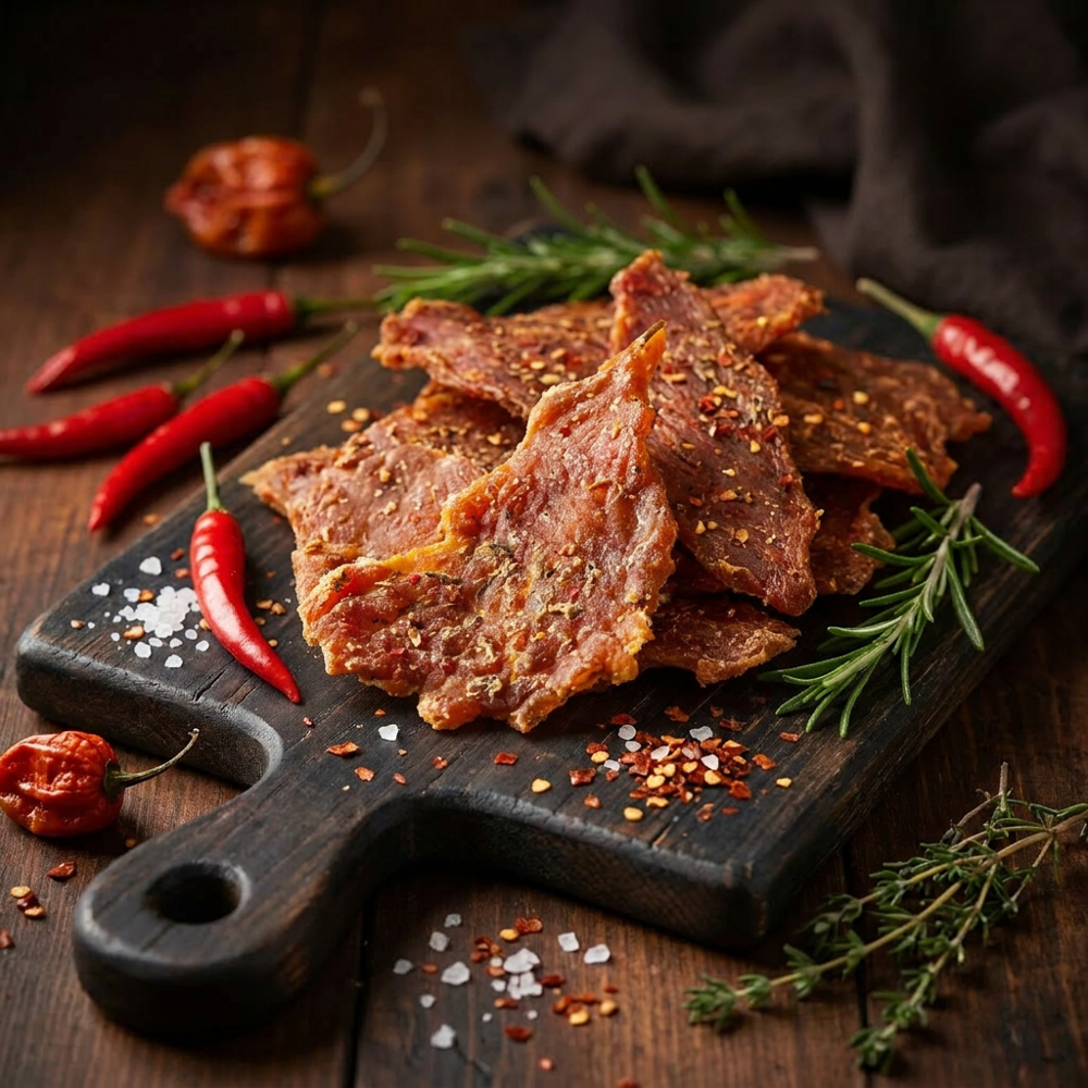 Джерки куриные острые